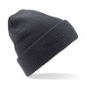 Heritage beanie - B425:Graphite Grey, 100% acrylic, One Size